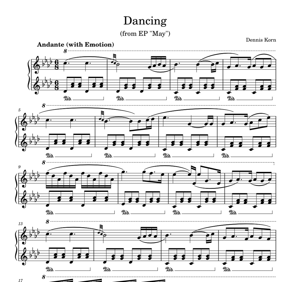 „Dancing“ from EP „May“