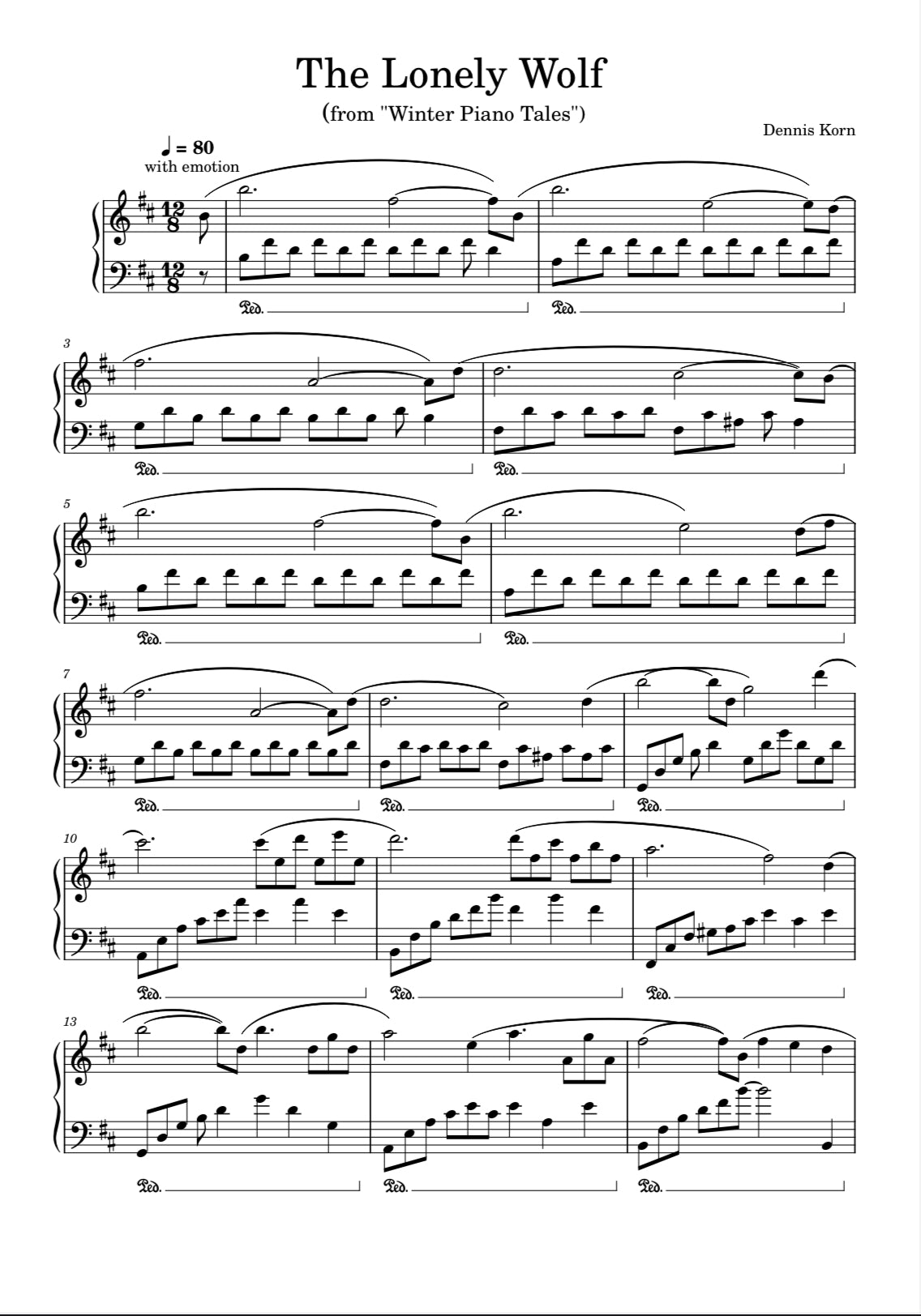 „The Lonely Wolf“