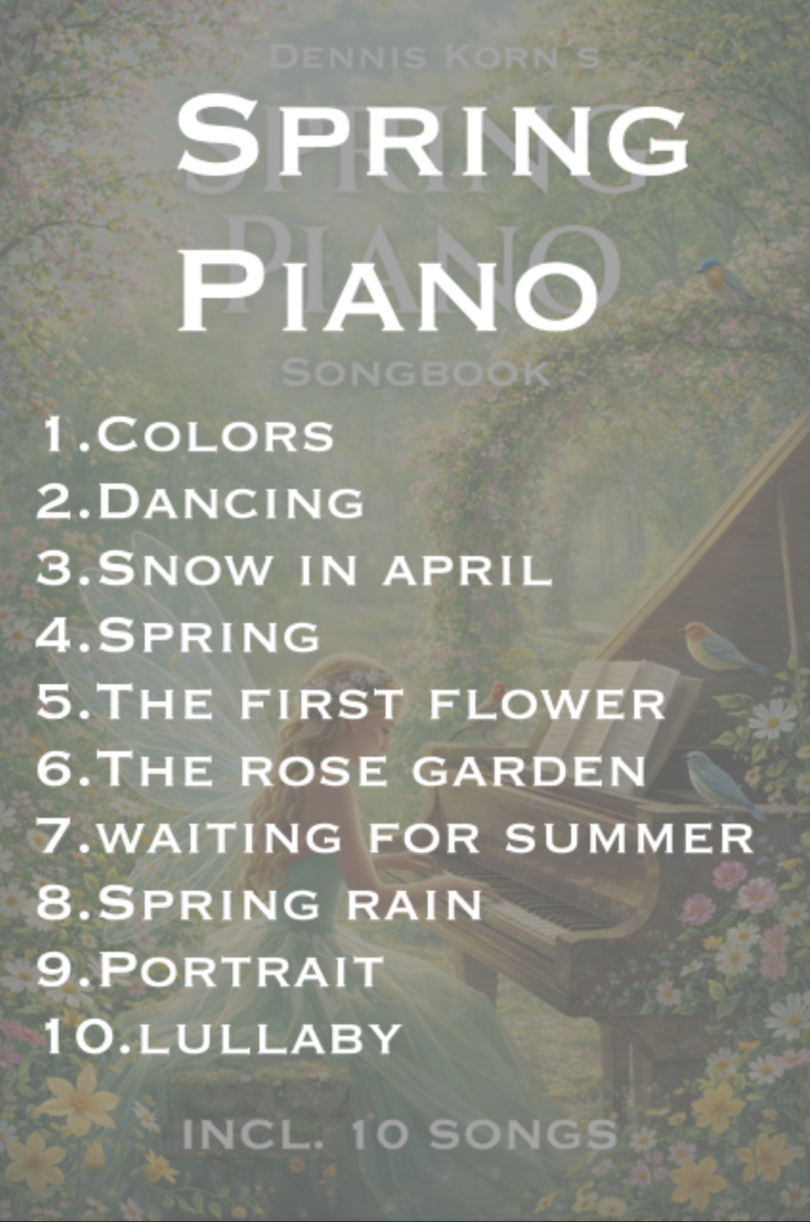 Spring Piano Sheet Music Compilation – 10 Digital Songs