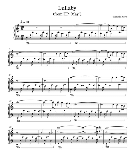 „Lullaby“ from EP „May“