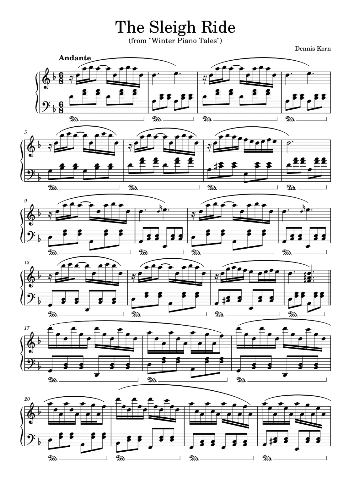 „The Sleigh Ride“